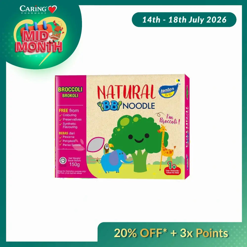 TENTEN NATURAL BABY NOODLE 150G (MIXED VEGETABLE)