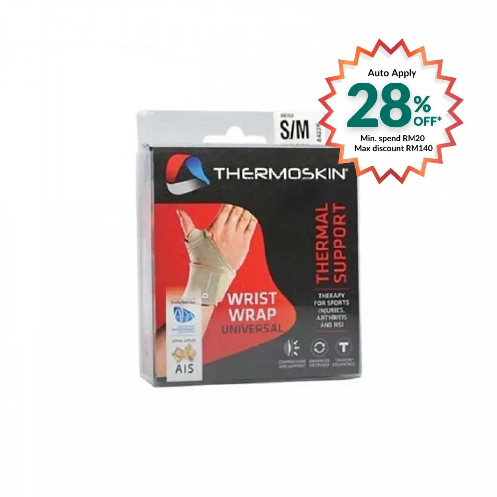 THERMOSKIN TRIOXON WRIST WRAP S/M