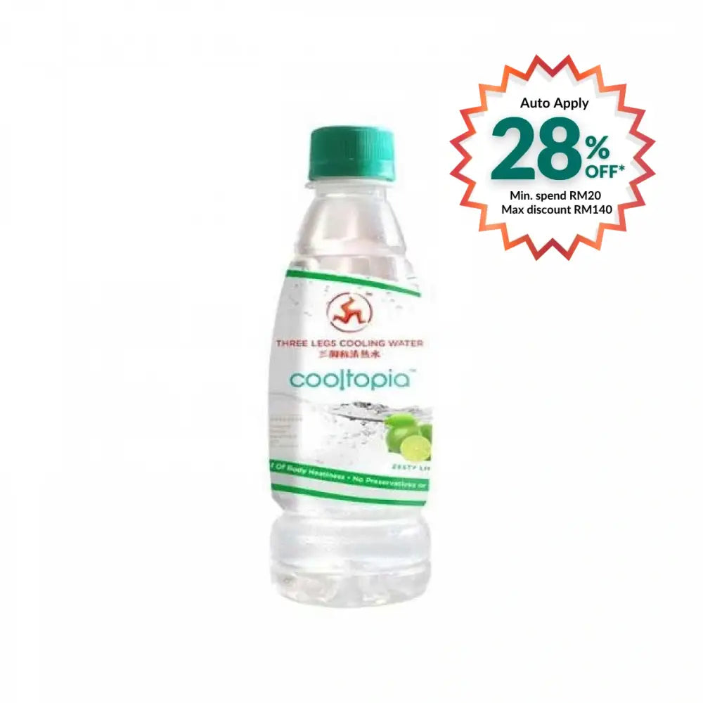 THREE LEGS COOLTOPIA WATER LIME 320ML