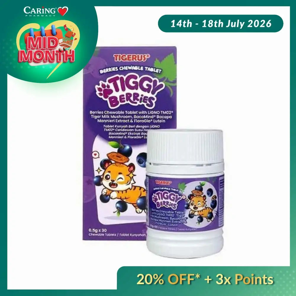 TIGERUS TIGGY BERRIES 500MG 30S
