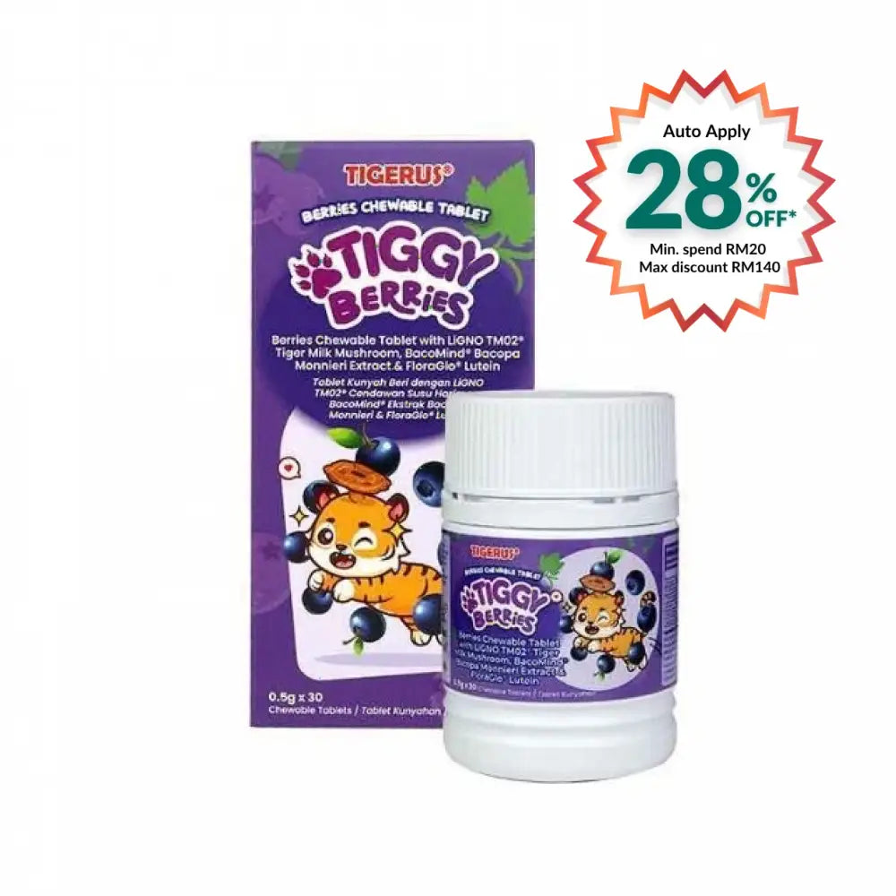 TIGERUS TIGGY BERRIES 500MG 30S