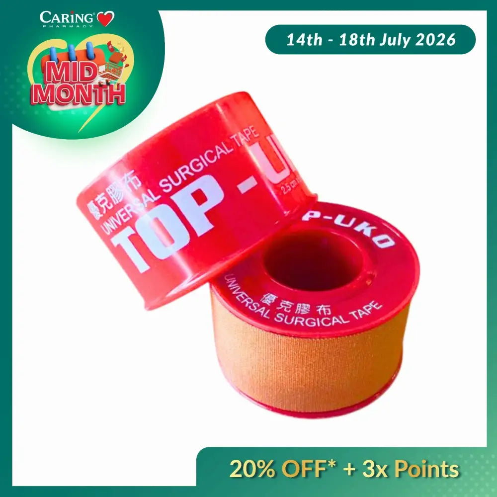 TOP-UKO SURGICAL TAPE 1IN