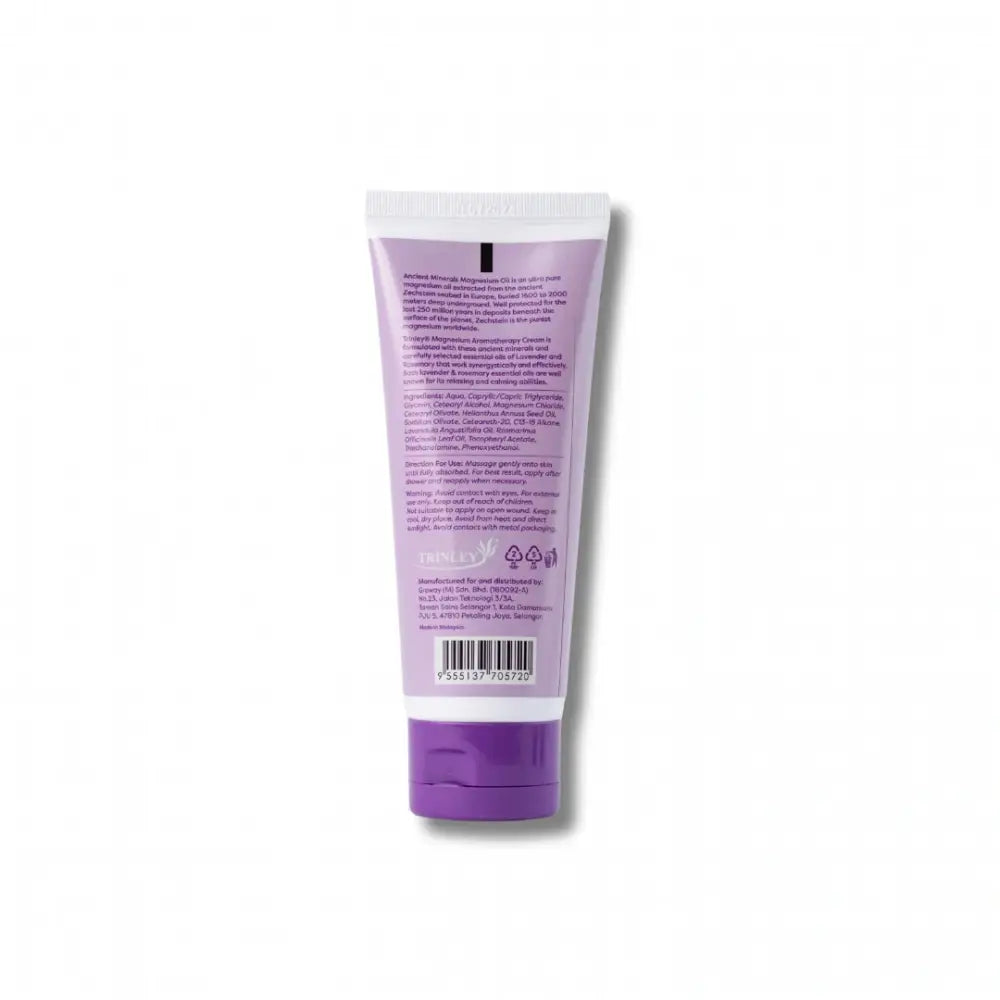GROWAY TRINLEY Magnesium Aromatherapy Cream in a Tube for Relaxation and Relief
