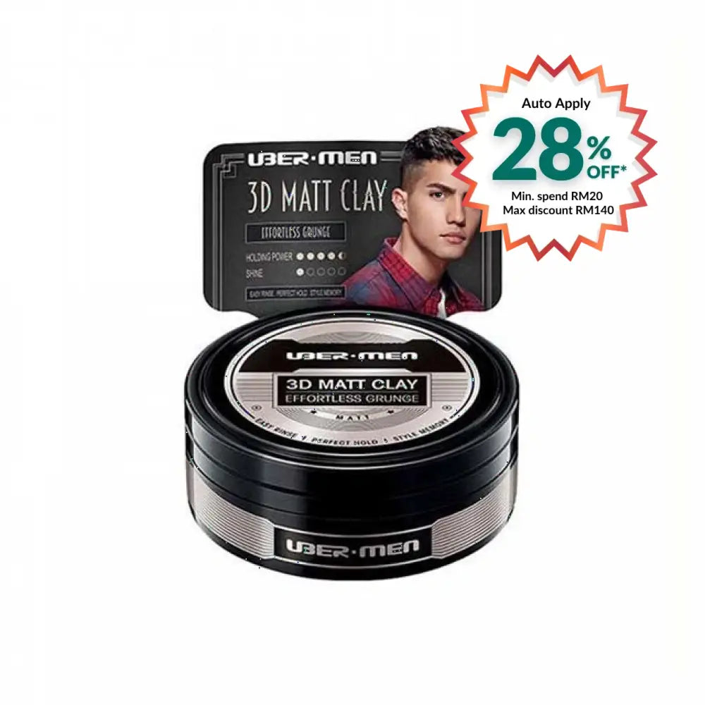 UBERMEN 3D MATT CLAY 70G