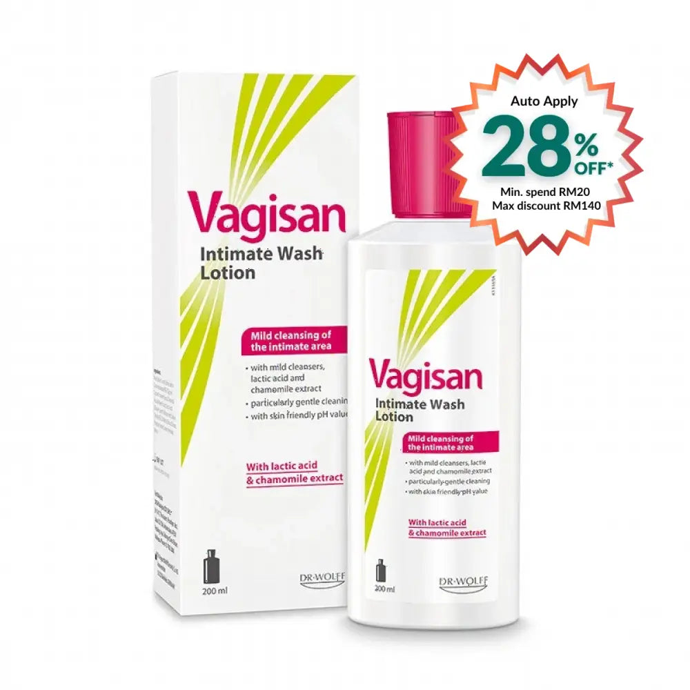 VAGISAN INTIMATE WASH LOTION 200ML
