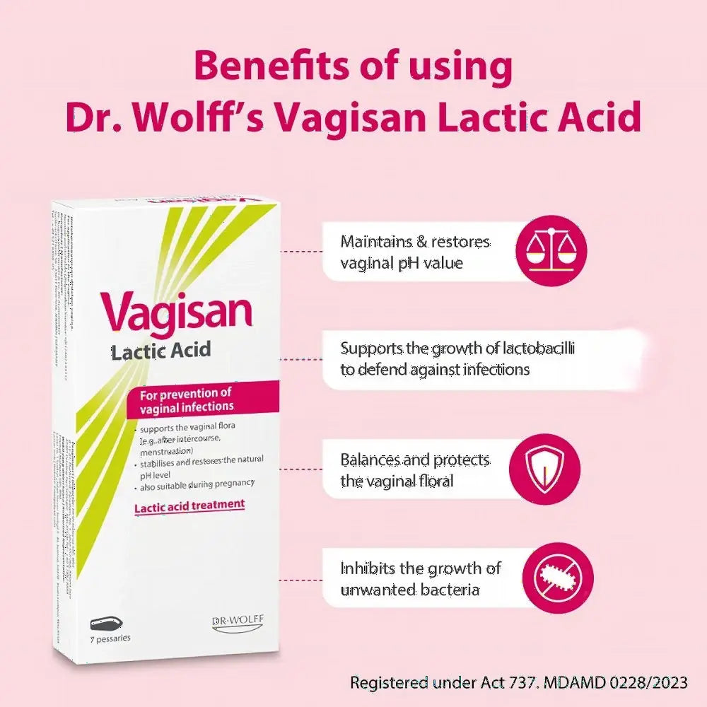 VAGISAN LACTIC ACID 7S