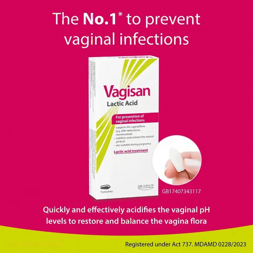 VAGISAN LACTIC ACID 7S