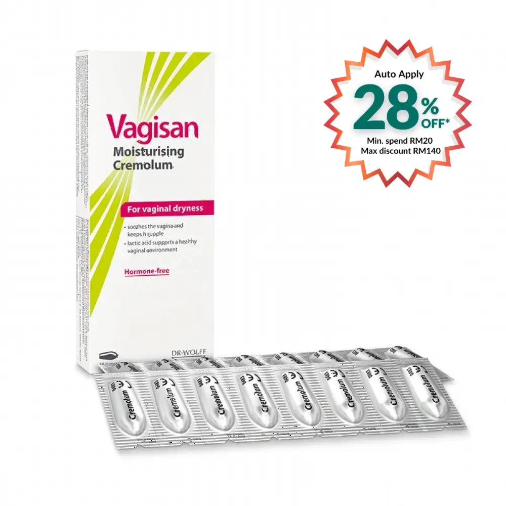 VAGISAN MOISTURISING CREMOLUM 8SX2