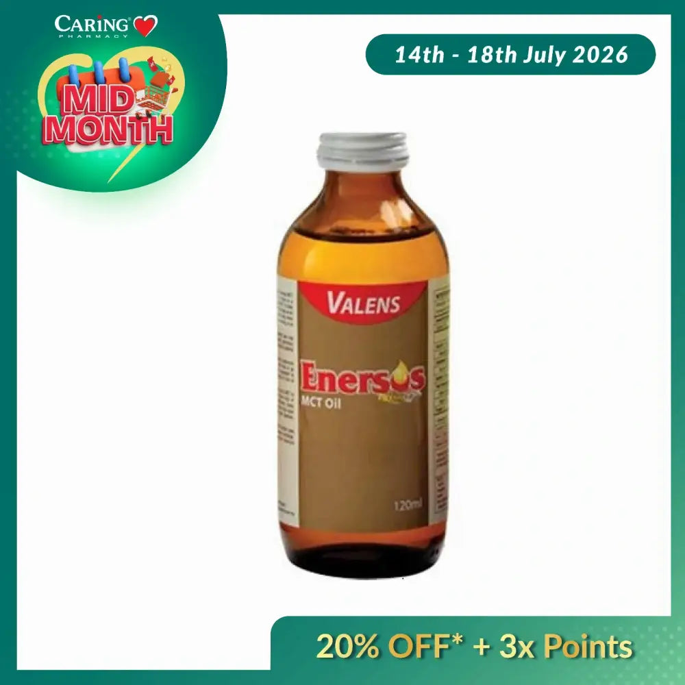 VALENS ENERSOS MCT OIL 120ML