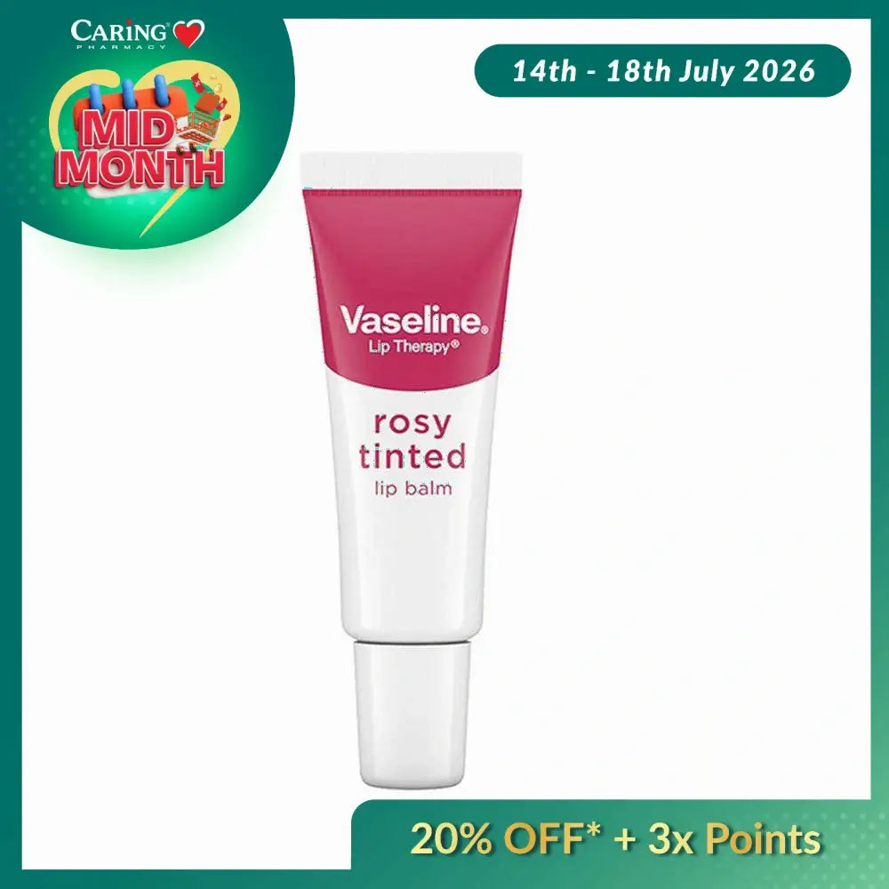 VASELINE LIP THERAPY ROSY 10G