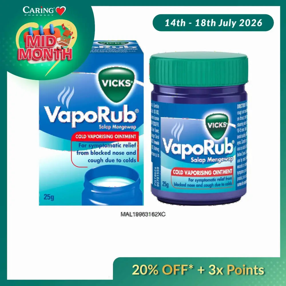VICKS VAPORUB 25G