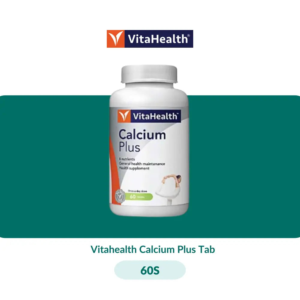 Vitahealth Calcium Plus Tab (60S/60Sx2) - 60S