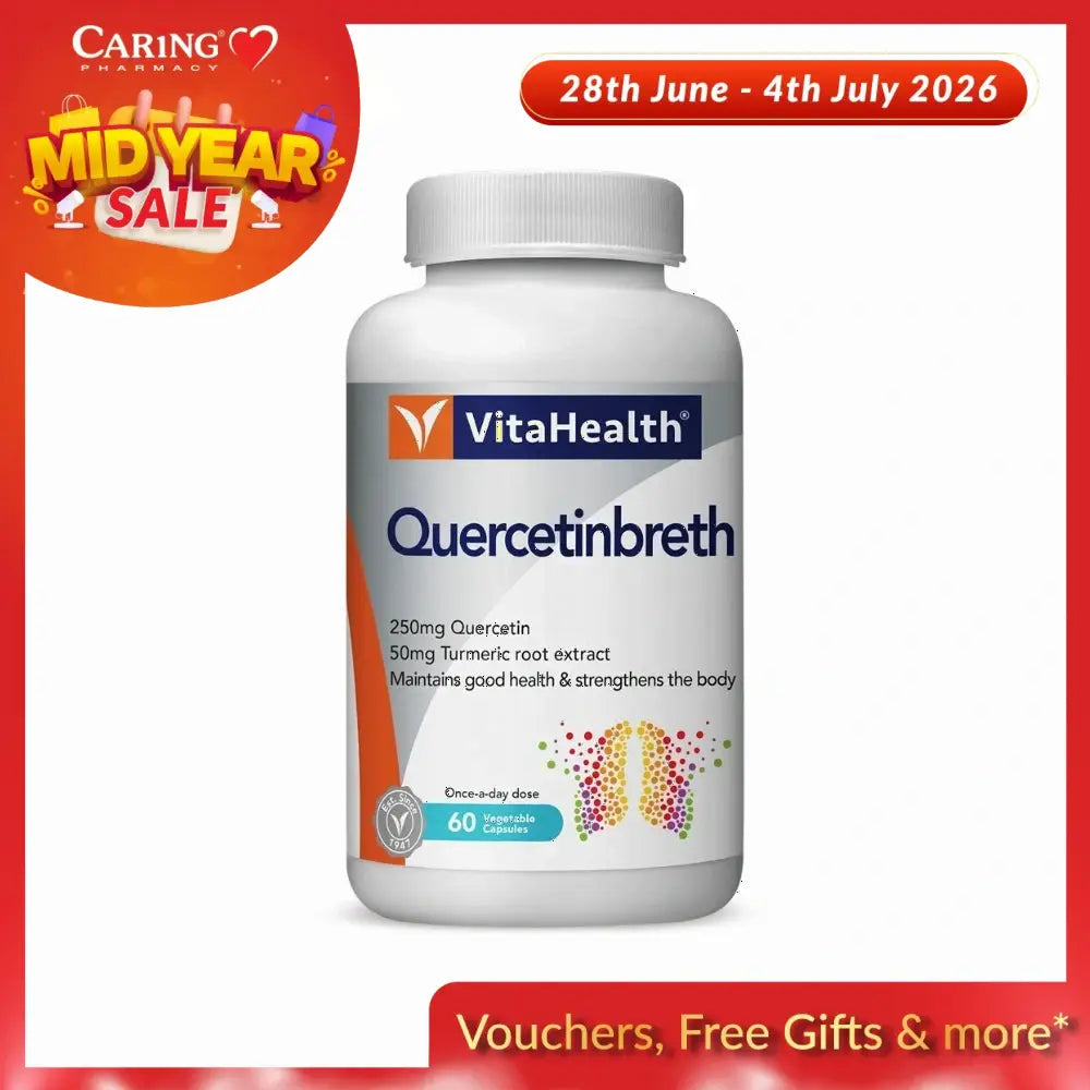 VITAHEALTH QUERCETINBRETH 60S