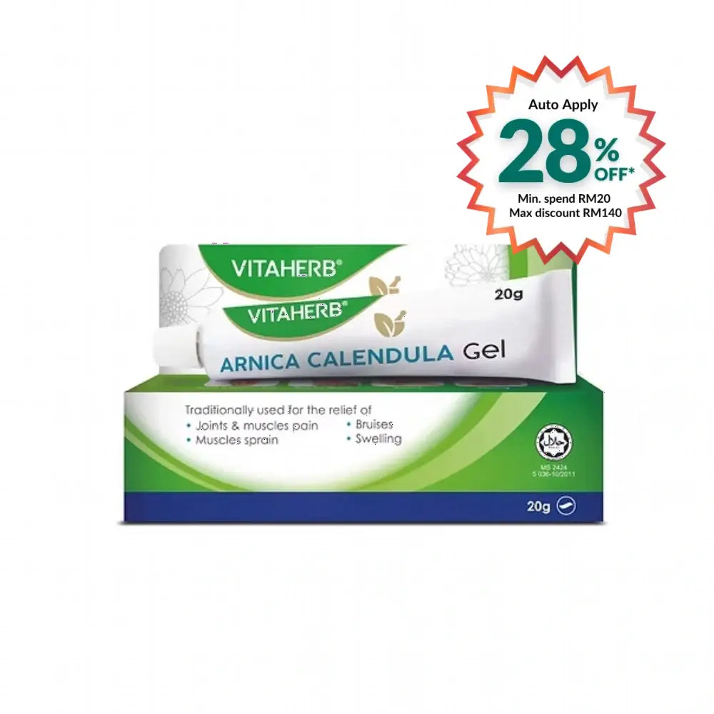 VITAHERB ARNICA CALENDULA GEL 20G