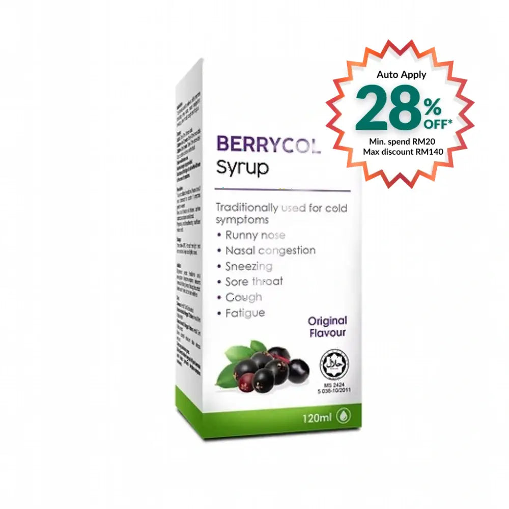 VITAHERB BERRYCOL SYRUP ORIGINAL 120ML