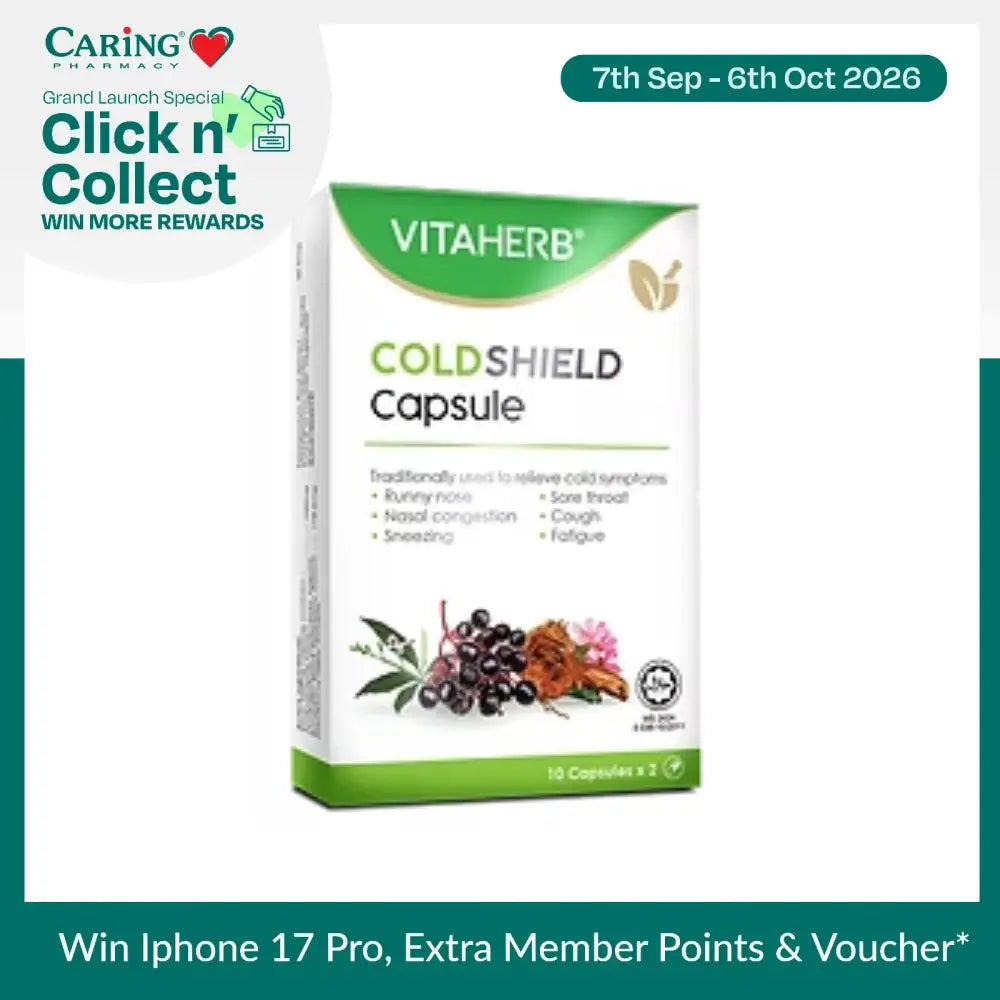 VITAHERB COLDSHIELD CAPSULES 10SX2