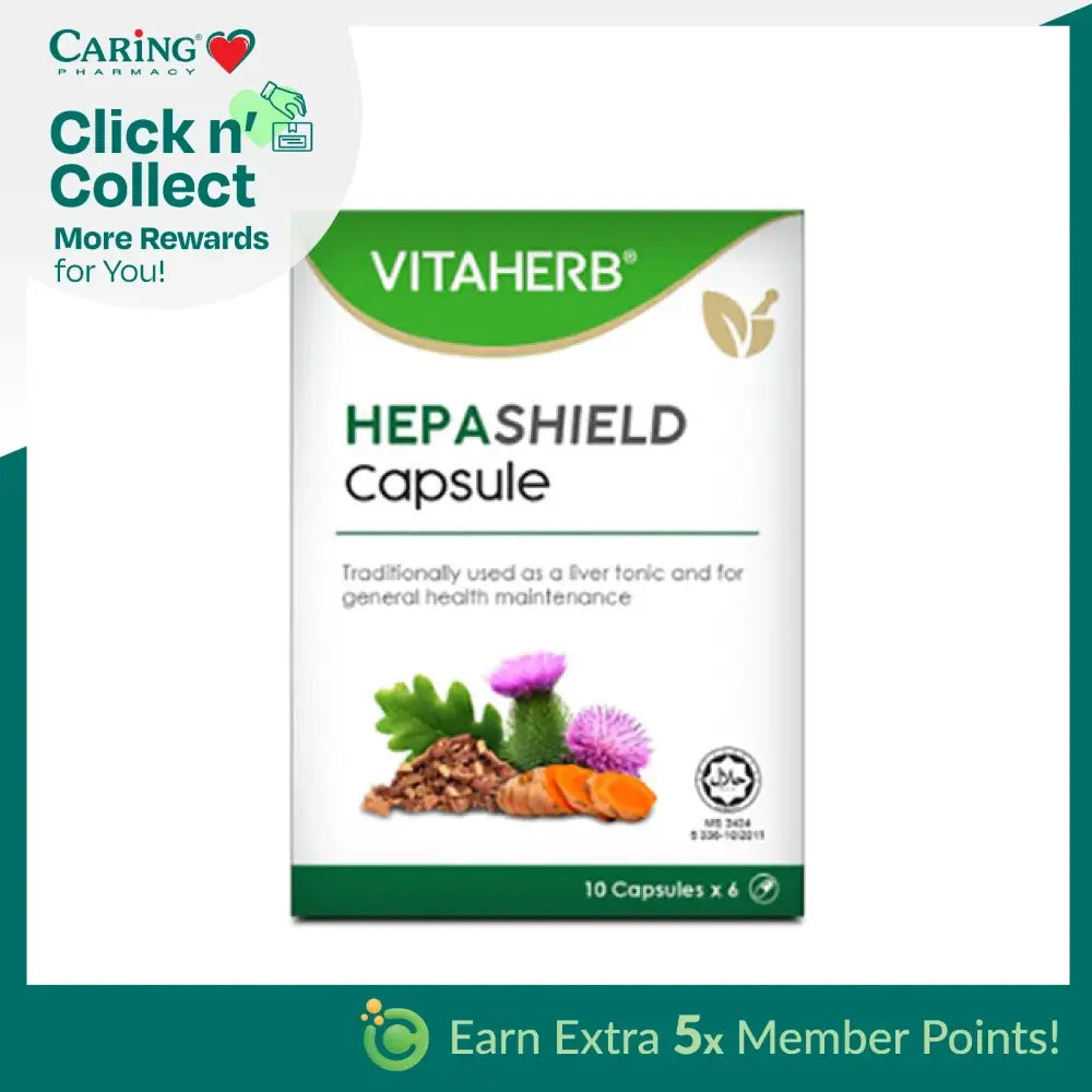 VITAHERB HEPASHIELD CAPSULE 10SX6