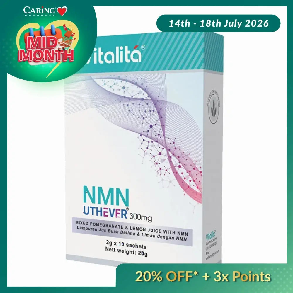 VITALITA NMN UTHEVER 300MG 10S