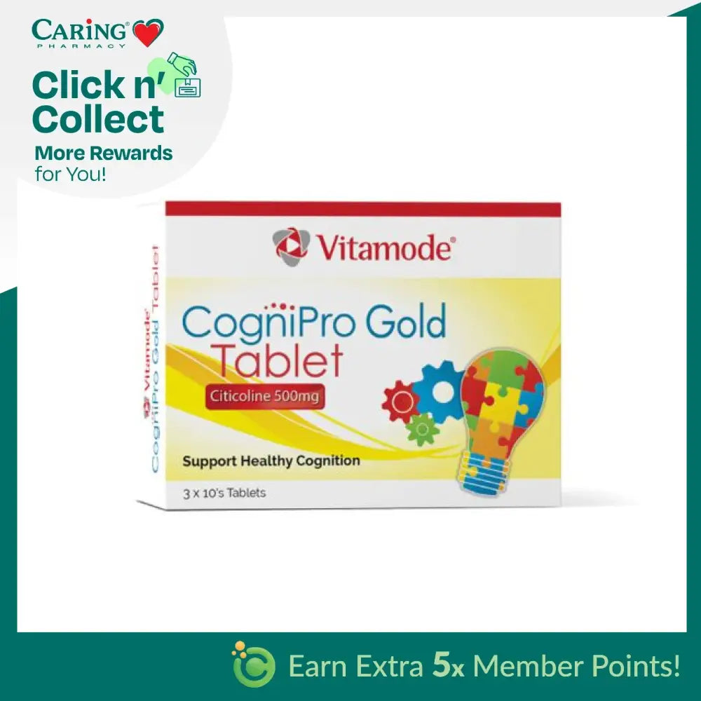 VITAMODE COGNIPRO GOLD TABLET 30S