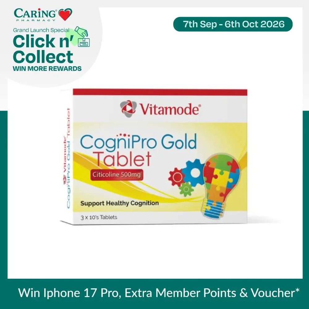 VITAMODE COGNIPRO GOLD TABLET 30S