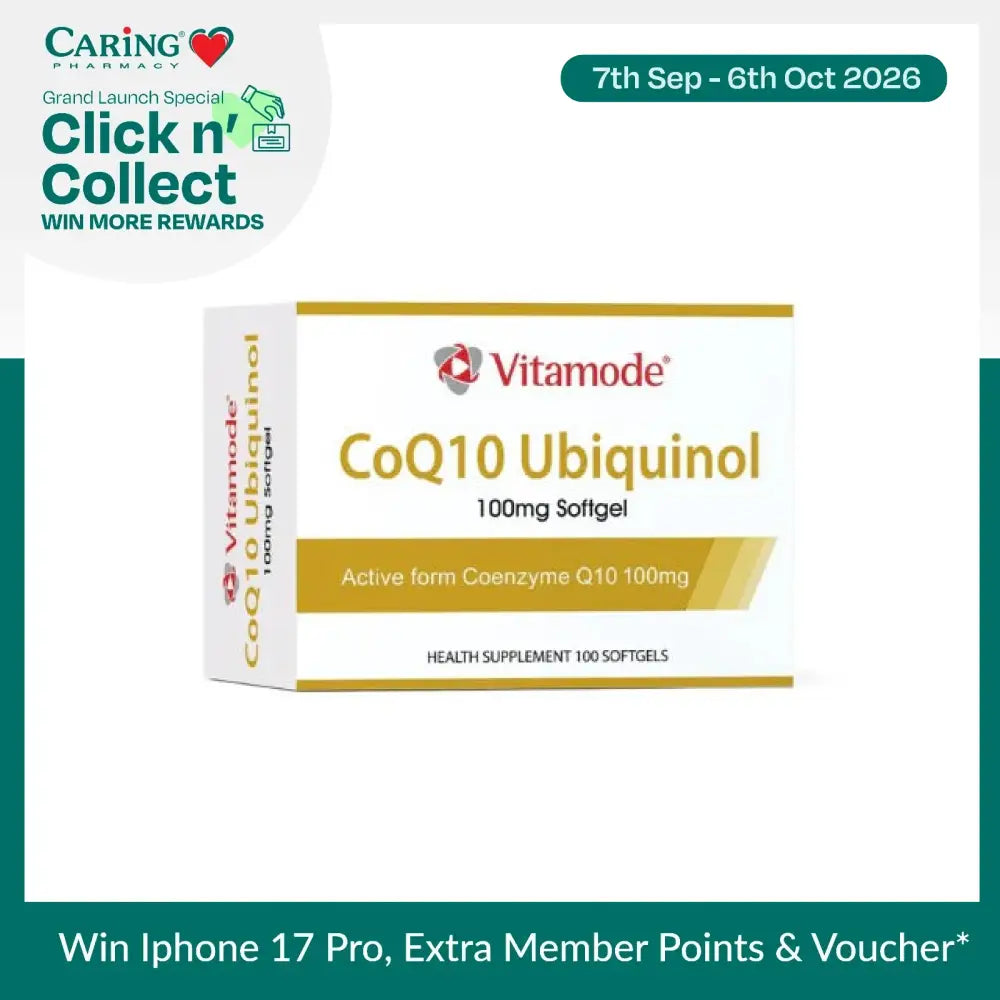 Vitamode Coq10 Ubiquinol 100Mg 10Sx10