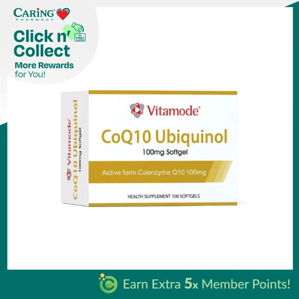Vitamode Coq10 Ubiquinol 100Mg 10Sx10