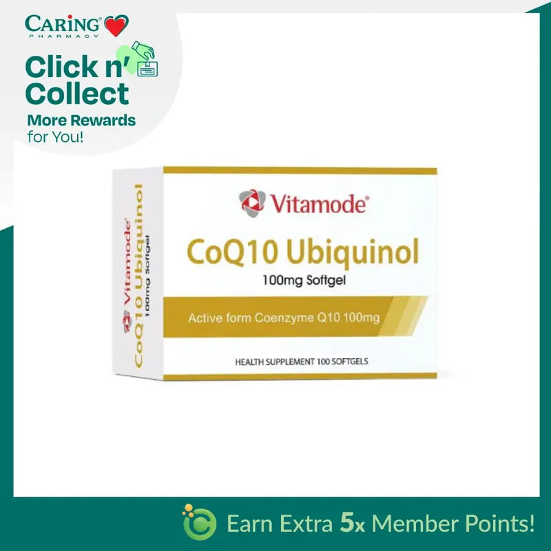 Vitamode Coq10 Ubiquinol 100Mg 10Sx10