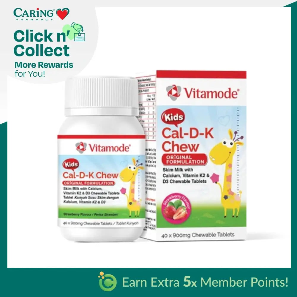 VITAMODE KIDS CAL-D-K CHEW 40S