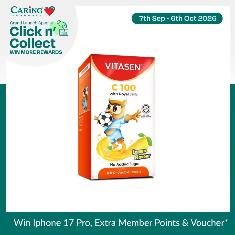 VITASEN C 100 WITH ROYAL JELLY 100S