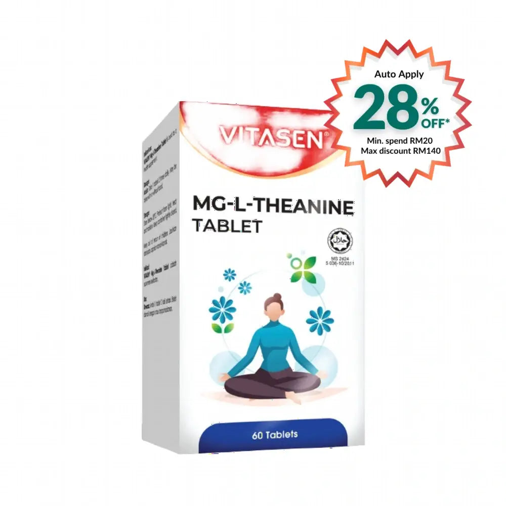 VITASEN MG-L-THEANINE TABLET 60S