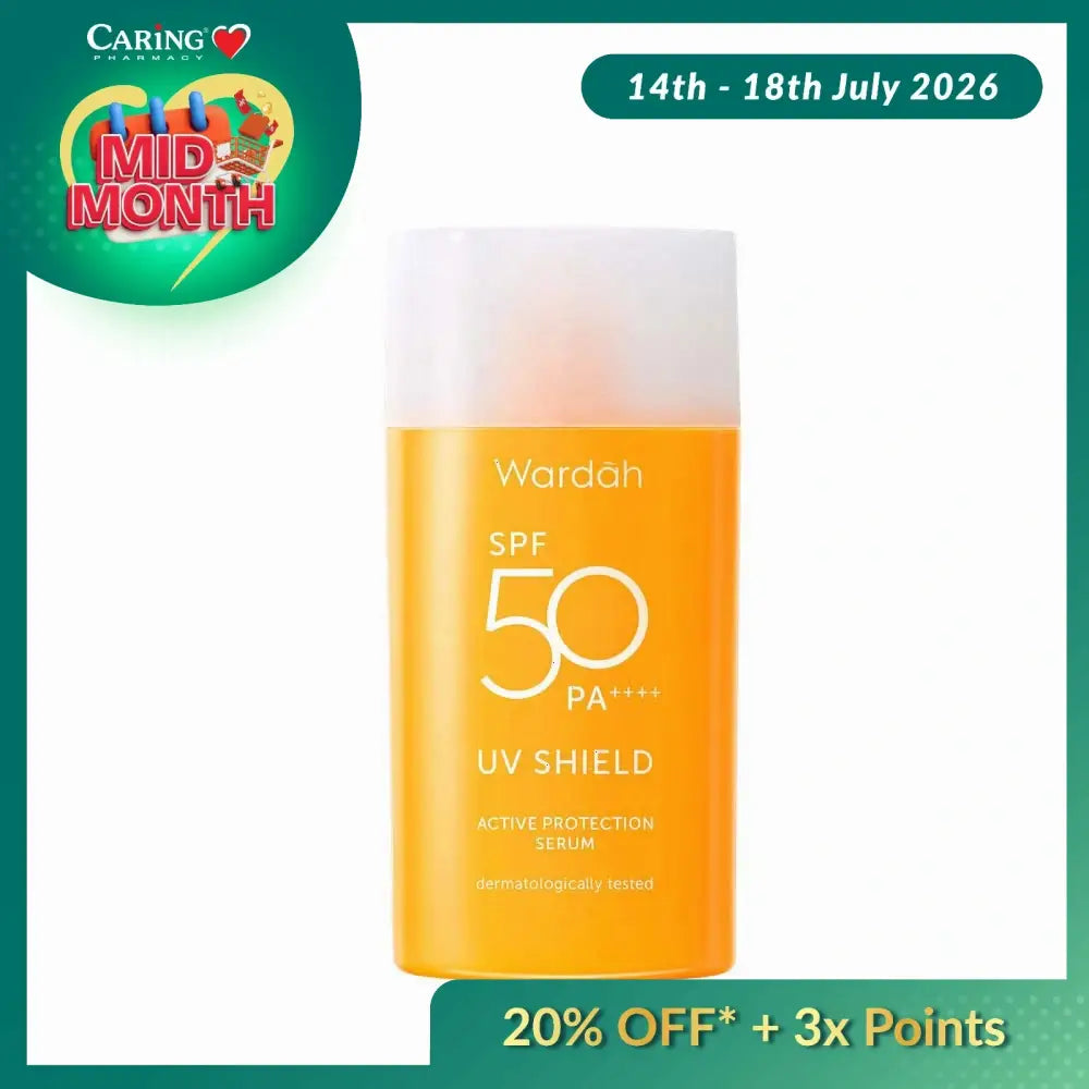 WARDAH UV SHIELD ACTIVE PROTECTION SERUM SPF50 35ML