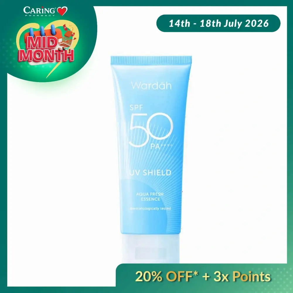 WARDAH UV SHIELD AQUA FRESH ESSENCE SPF50 30ML