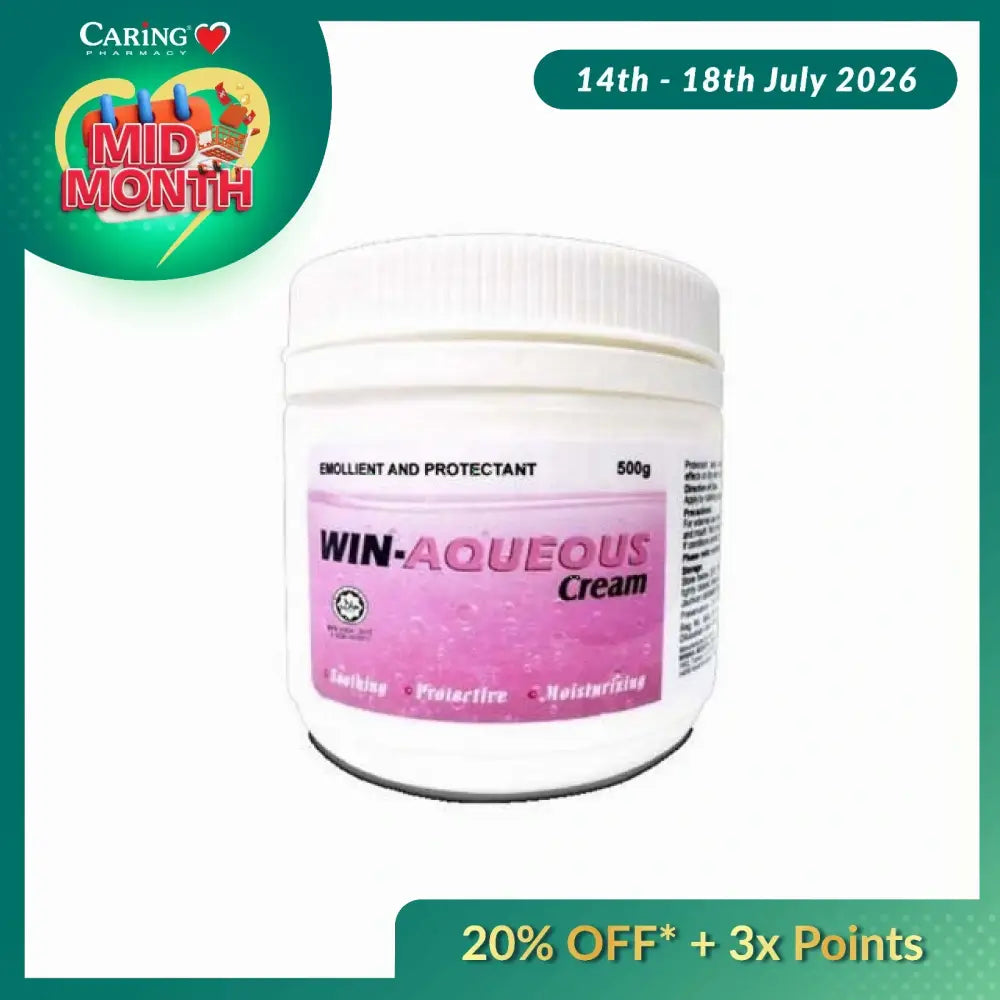 WIN-AQUEOUS CREAM 500G
