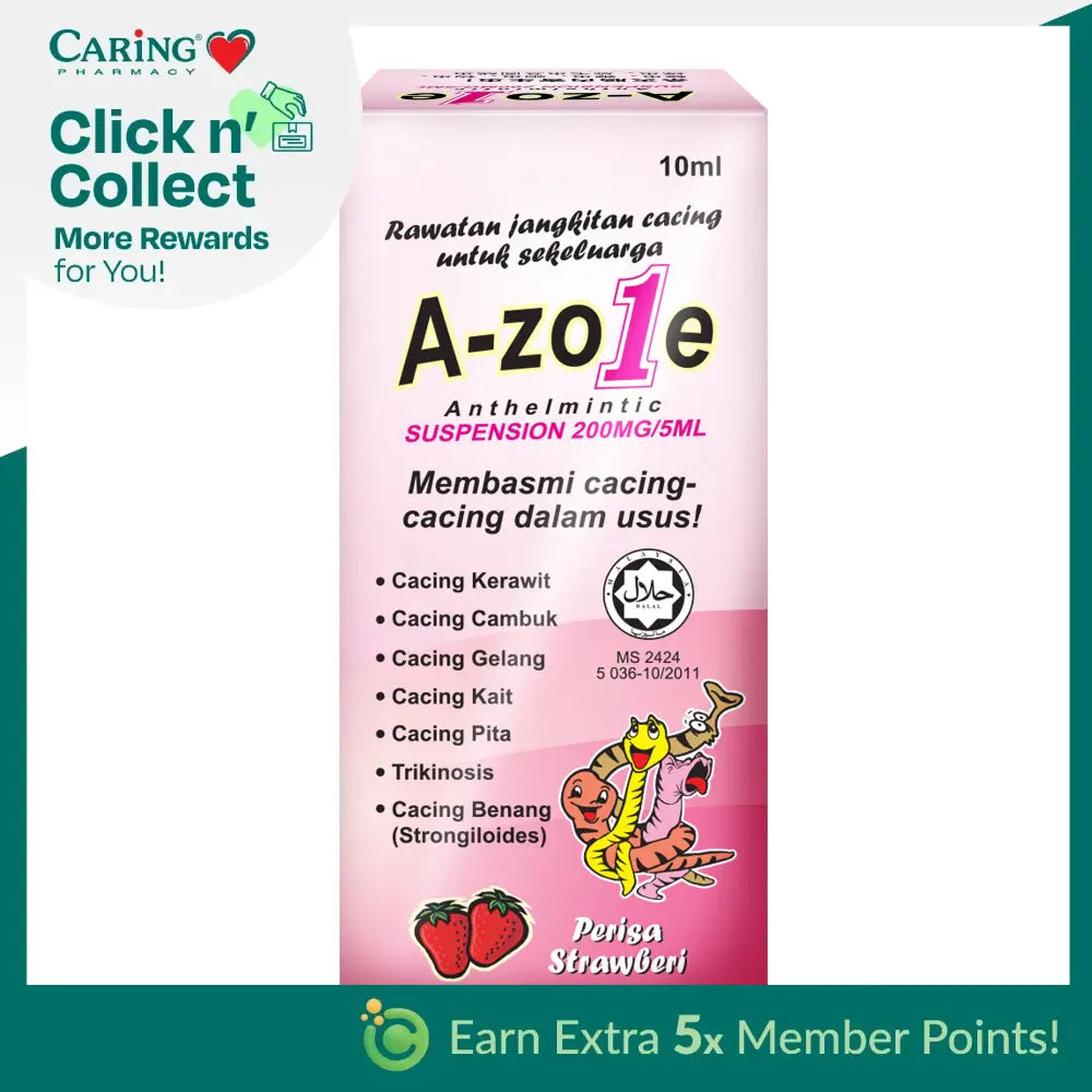 WINWA A-ZOLE SUSP STRAWBERRY 10ML