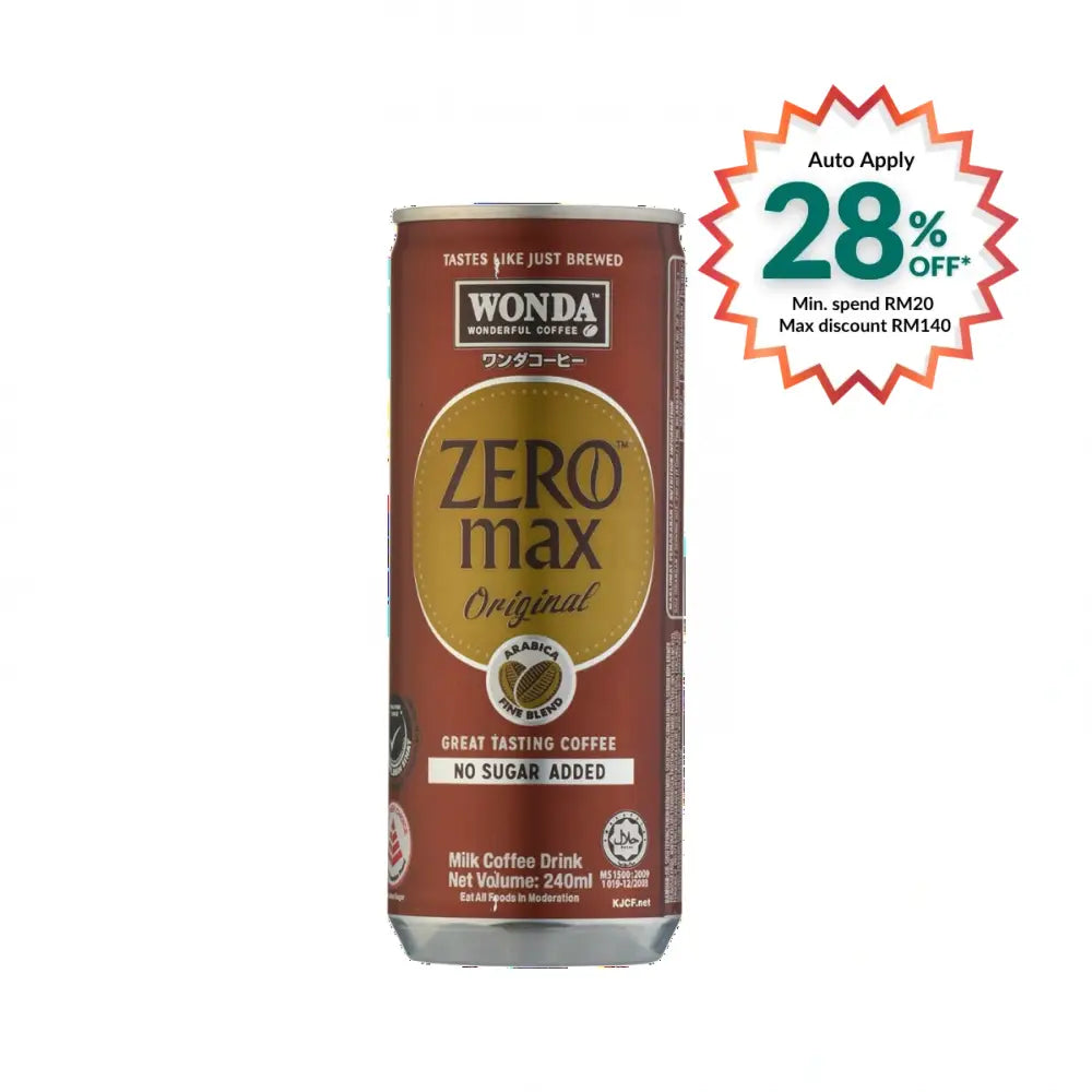 WONDA ZERO MAX ORIGINAL 240ML