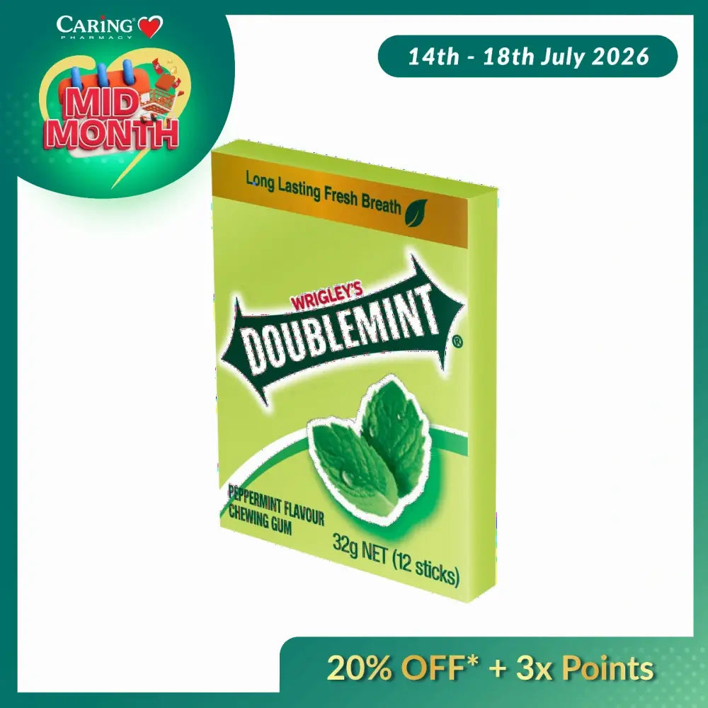 WRIGLEY DOUBLEMINT GOLD OTC 12S