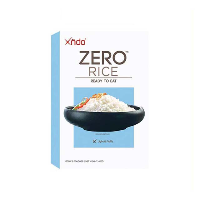 XNDO Zero Rice Ready to Eat Pack with Light and Fluffy Texture for Convenient Meals