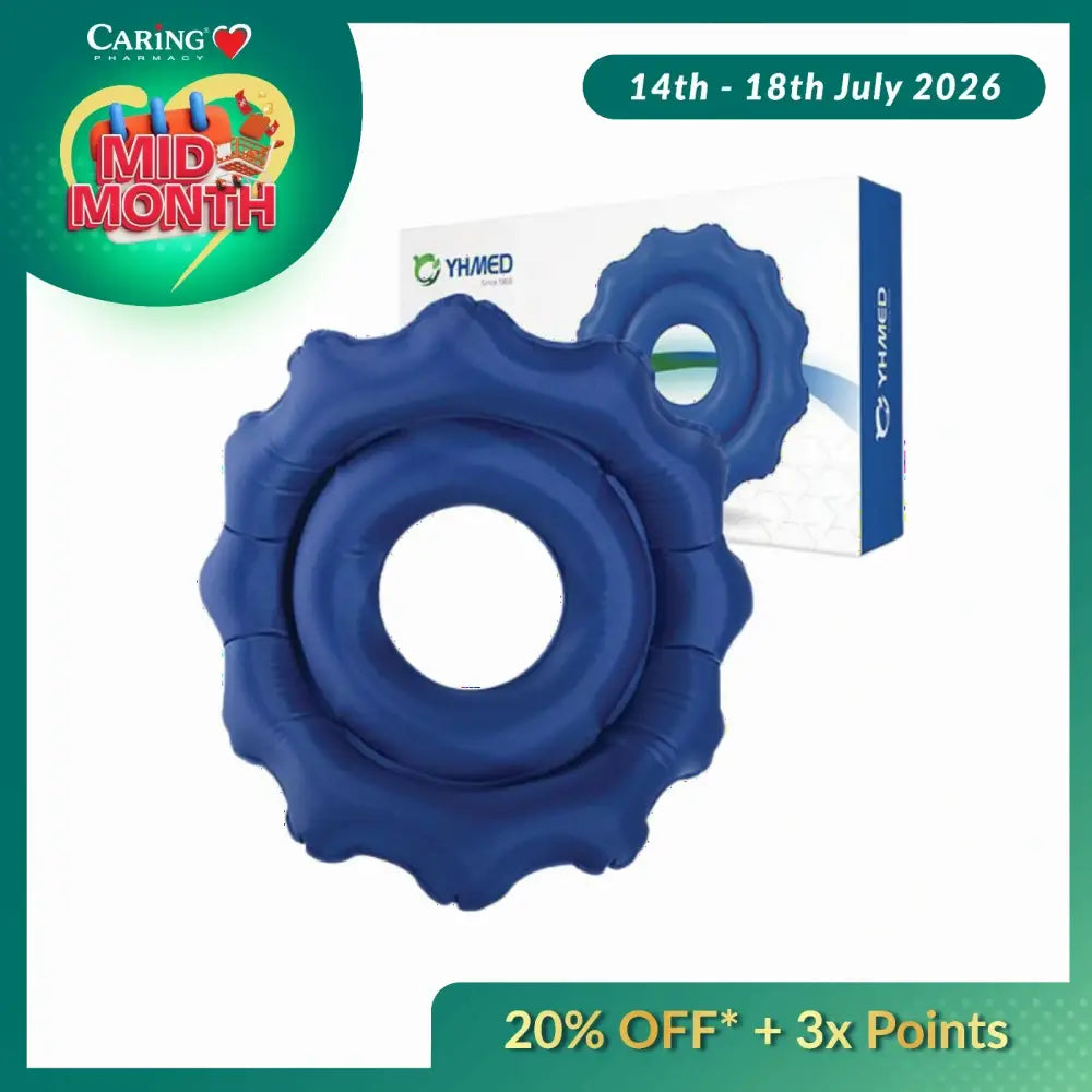 YHMED PVC AIR RING WITH AIR PUMP CU-02