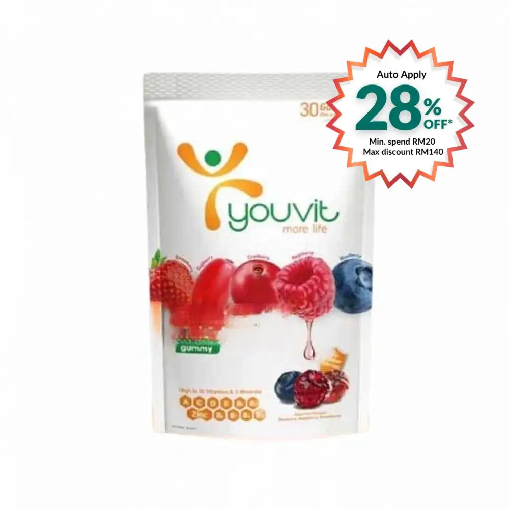 YOUVIT ADULT MULTIVITAMIN GUMMIES 30S