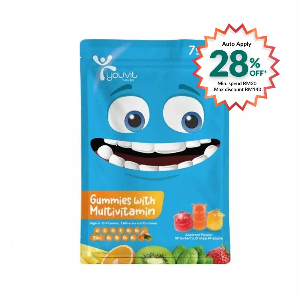 YOUVIT KIDS MULTIVITAMIN GUMMIES 7S