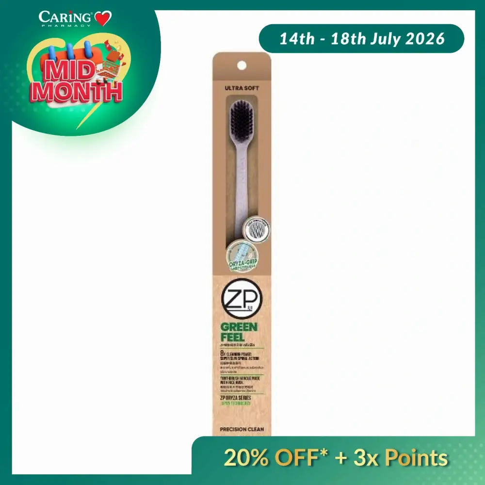 ZP TOOTHBRUSH GREEN FEEL 1S