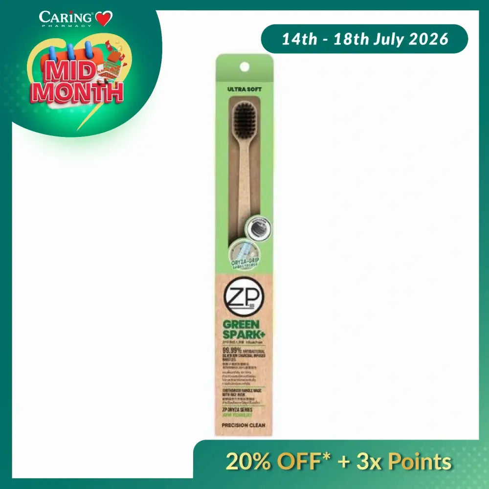 ZP TOOTHBRUSH GREEN SPARK+ 1S