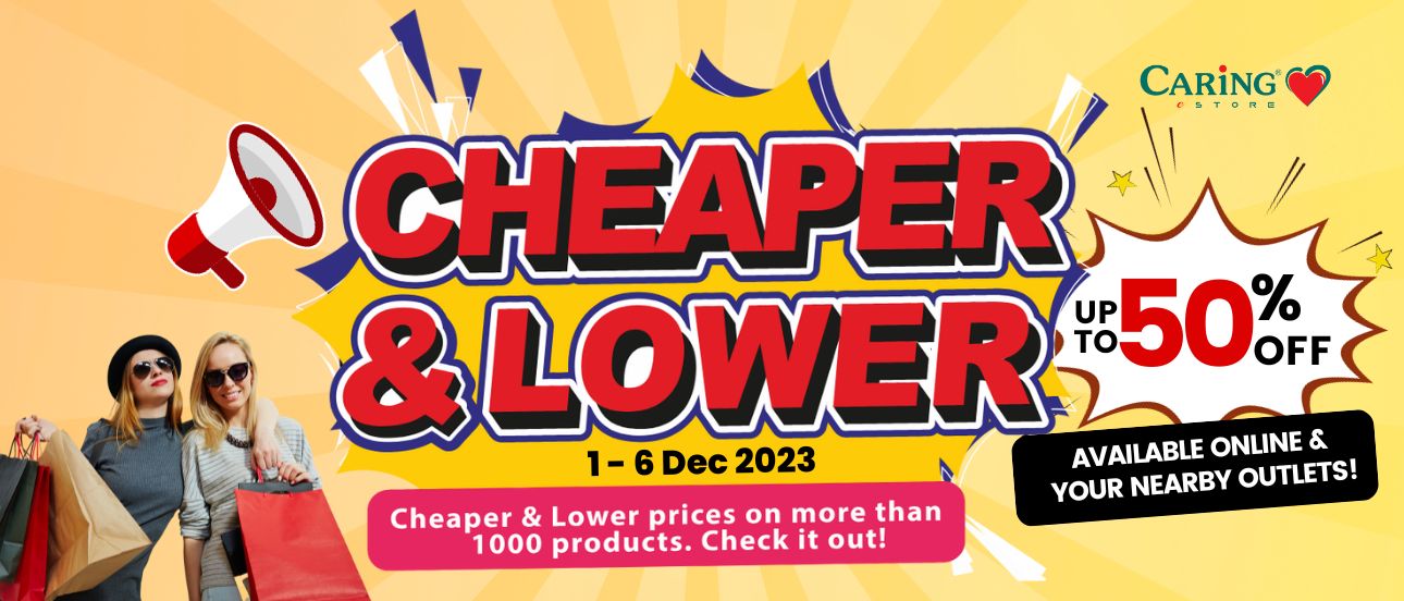 Cheaper & Lower Deals (1 - 6 Dec 2023)