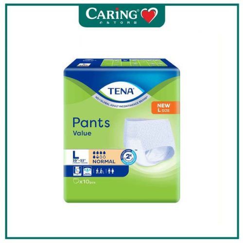TENA PANTS VALUE L 10S  Caring Pharmacy Official Online Store