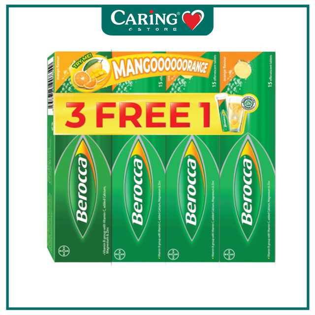 BEROCCA EFFERVESCENT 30T  Caring Pharmacy Official Online Store