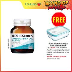 BLACKMORES FISH OIL 1000MG CAPSULE 30S