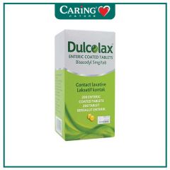 DULCOLAX CONTACT LAXATIVE 5MG TABLET 200S