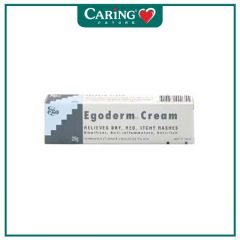 EGODERM CREAM 25G - RELIEVES DRY, RED, ITCHY RASHES
