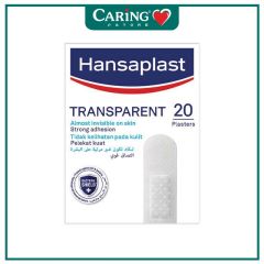HANSAPLAST TRANSPARENT PLASTER STRIP 20S
