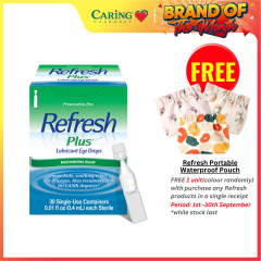 REFRESH PLUS EYE DROPS 30S